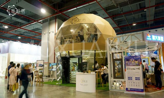 Two Story Glamping Dome appearance