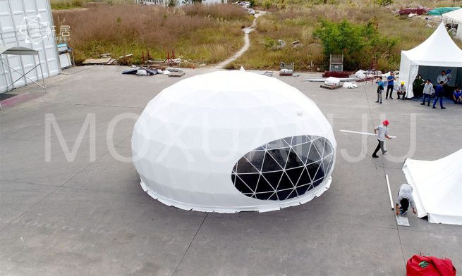 Oval Dome Glamping Tent - MoxuanJu Glamping Hotel