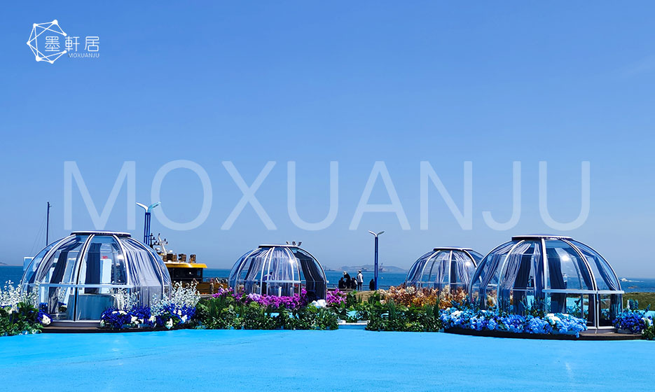 クリスタル ドーム ハウス - MoxuanJu グランピング テント