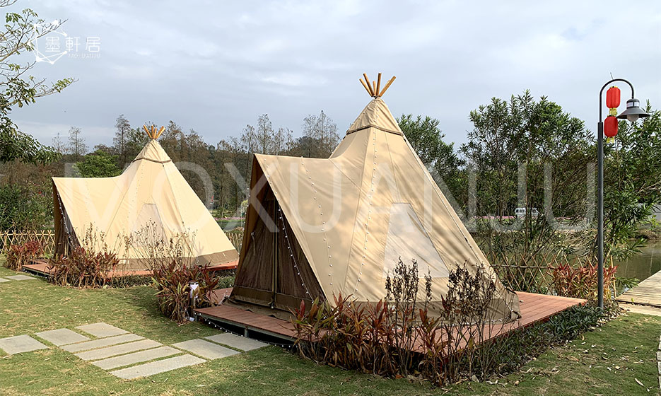 Diakritisch Invloed Brood Mini Tipi Tent for Camping - MoxuanJu Glamping Tent