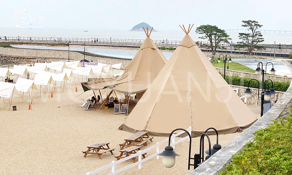 Tiendas de campaña estilo tipi - MoxuanJu Glamping Tent