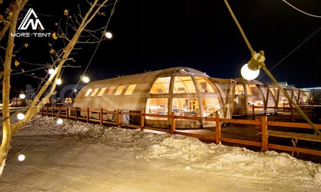 Winter Glamping in Panorama Tent (1)