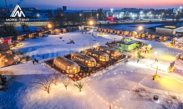 Winter Glamping in Panorama Tent (3)