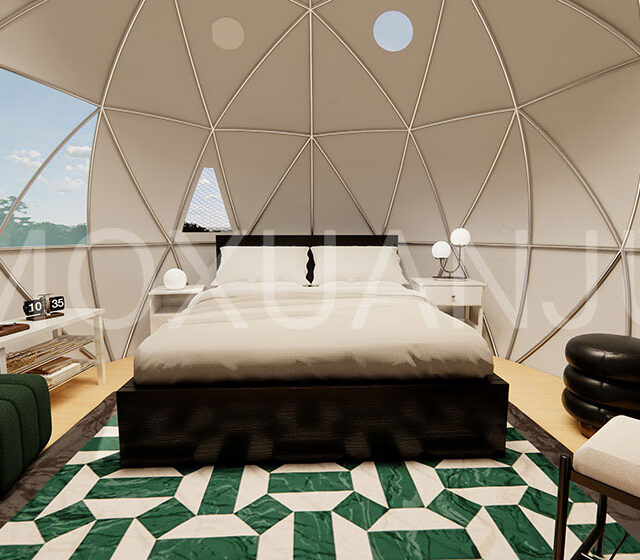 Tree House Dome | Hanging Treehouse Sphere - MORE TENT Glamping Tent