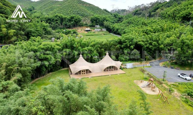 Luxury Teepee Wedding Tent for Destination Weddings