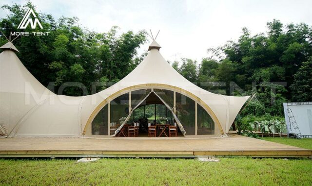 Luxury Teepee Wedding Tent for Garden Weddings