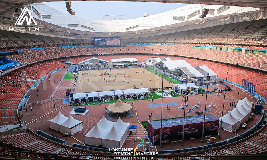 TIPI TENT is used in the Beijing Equestrian Masters (5)