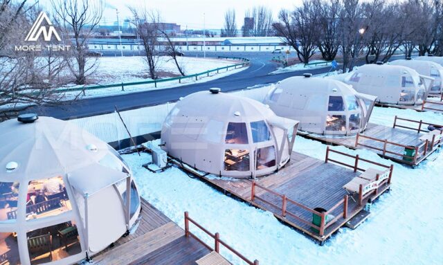 Wooden Panorama Dome for Glamping (2)