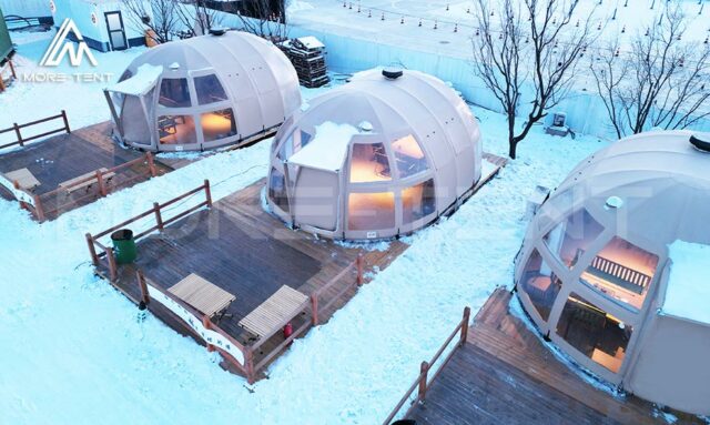 Wooden Panorama Dome for Glamping (3)