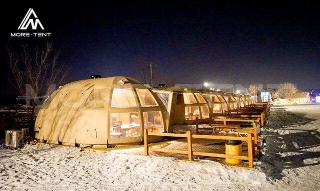 Wooden Panorama Dome for Glamping (8)